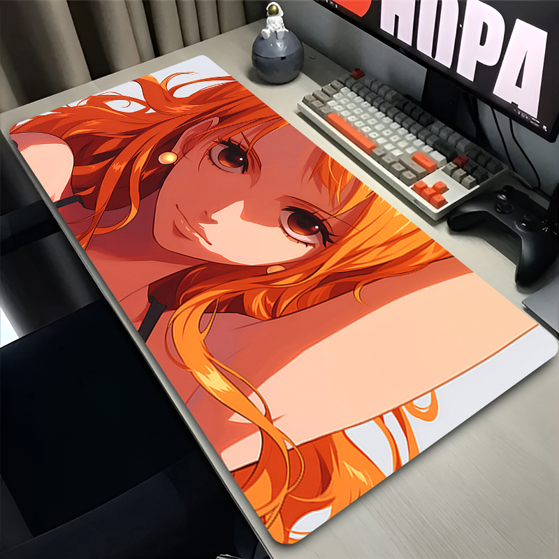 Laptop Accessories Gaming - Kawaii Mauspad One Piece Nami Gamer