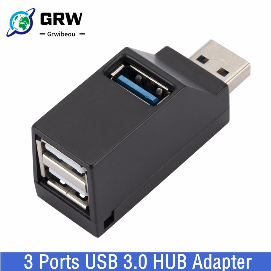 Mac Laptop Accessories - Grwibeou Mini 3 Ports USB 3.0