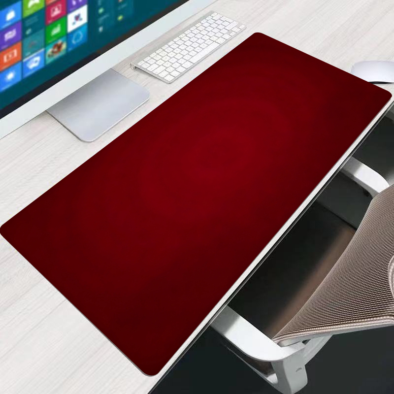 Laptop Accessories Gaming - Rotes Mauspad für Büro, erweiterte Schreibtischunterlage