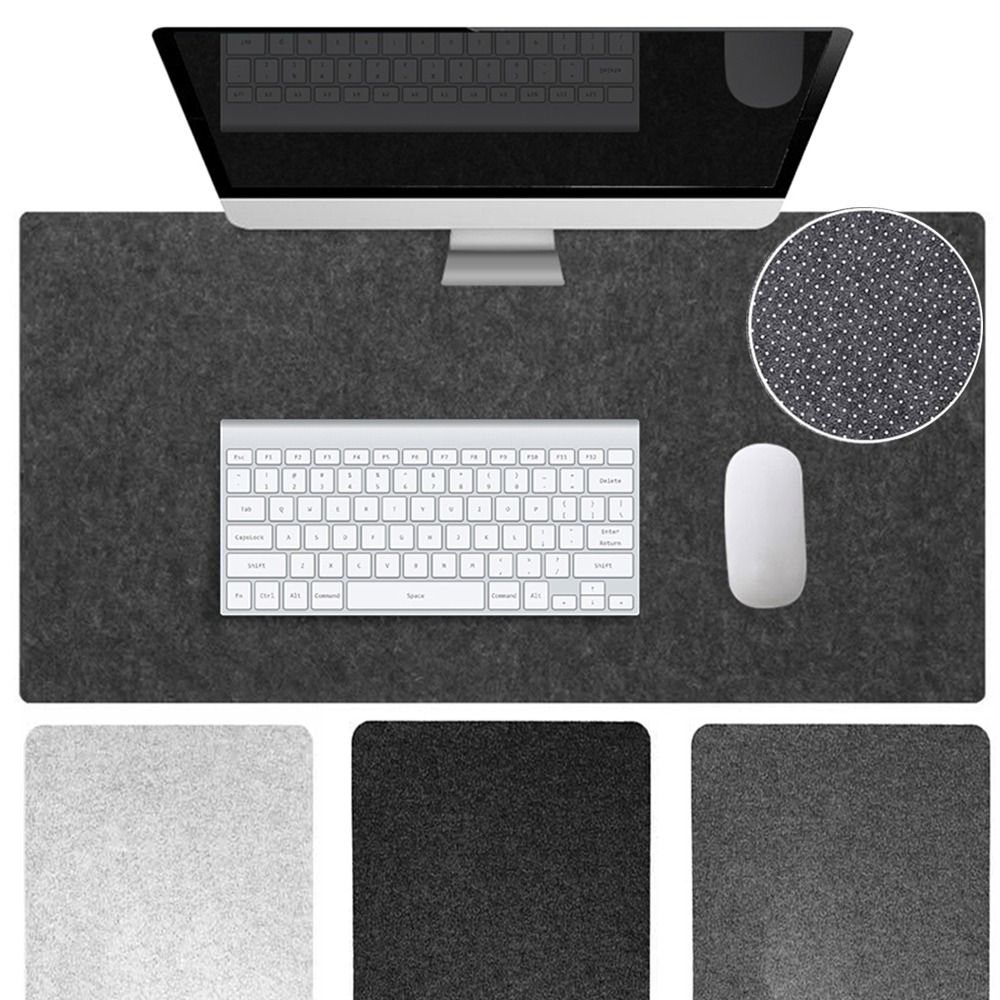 Laptop Accessories Writing Pad - Gaming-Zubehör Wollfilz-Mauspad Großformatige Schreibunterlage Laptop-Tischunterlage Rutschfeste