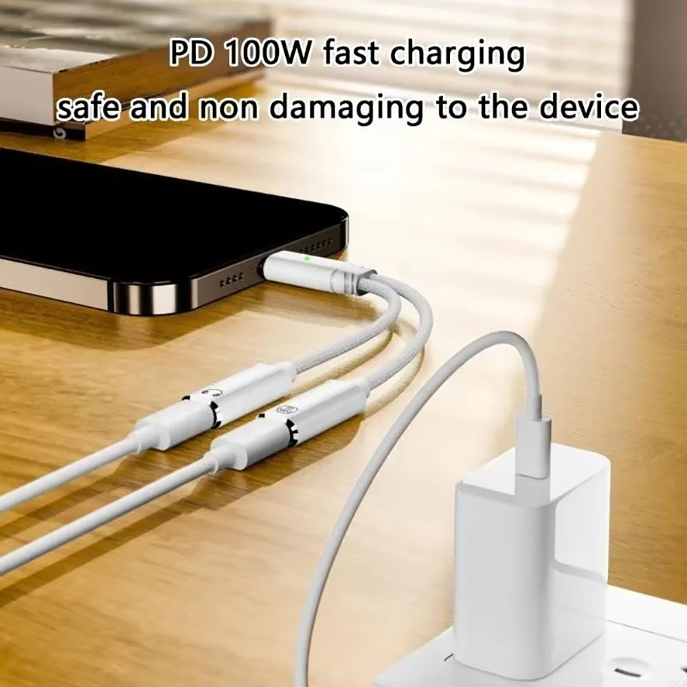 USB-C-Splitter 2-in-1 Kopfhöre – Laptop Accessories Macbook Bewertung und Preis