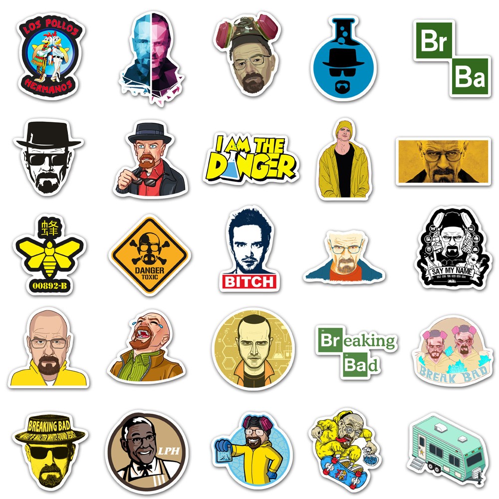 50 Stück TV-Serie Breaking Bad – Laptop Accessories Cool Bewertung und Preis