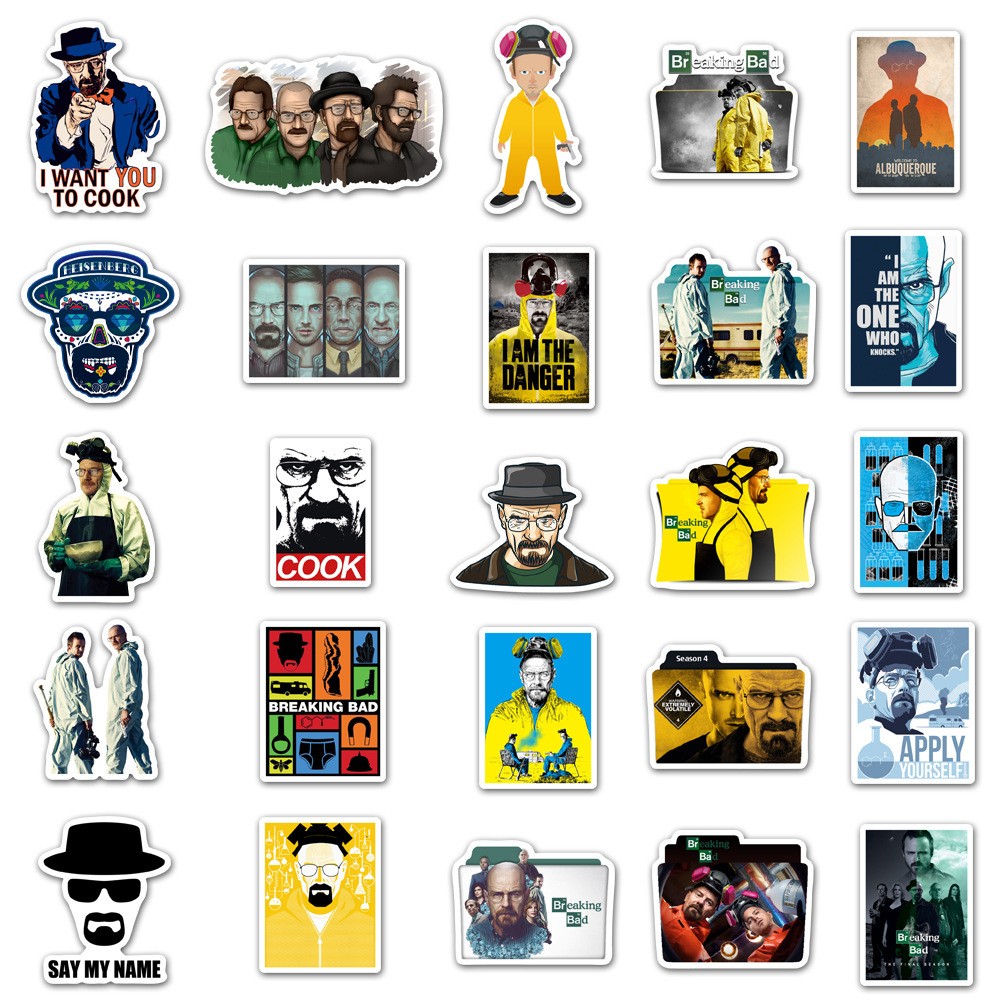 50 Stück TV-Serie Breaking Bad – Laptop Accessories Cool Bewertung und Preis