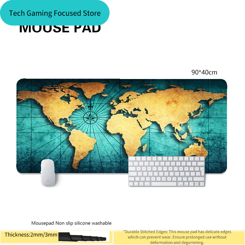 Mauspad Weltkarte Mauspad Lapt – Laptop Accessories World Bewertung und Preis
