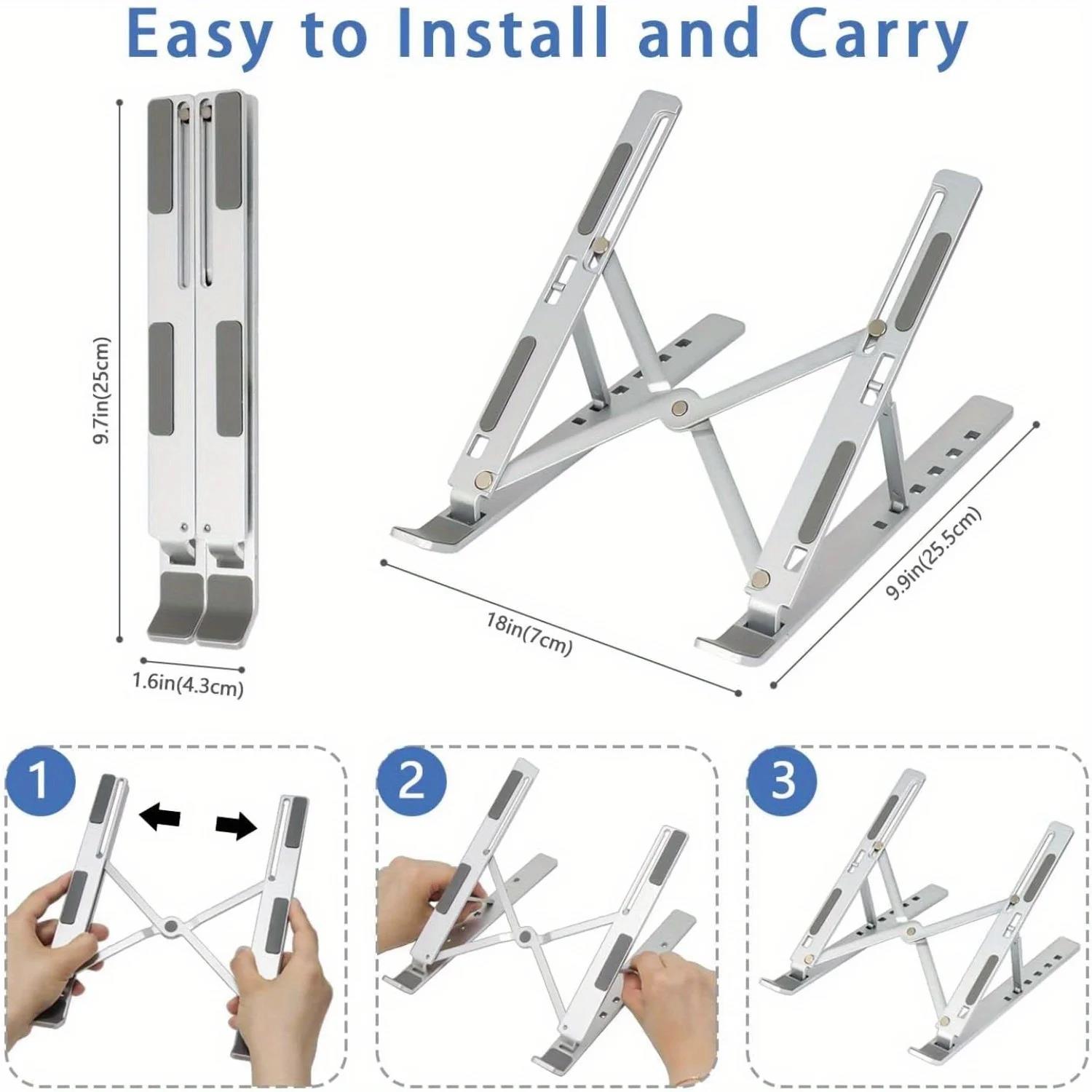 Rutschfester Erhöhter Laptop-S – Laptop Accessories Macbook Bewertung und Preis