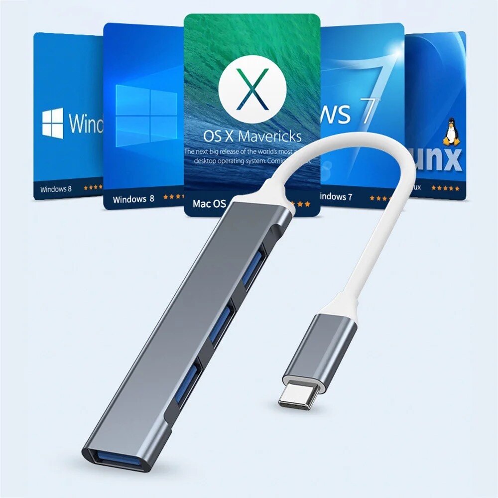4-Port Multi-Splitter USB 3.0  – Laptop Accessories Macbook Bewertung und Preis