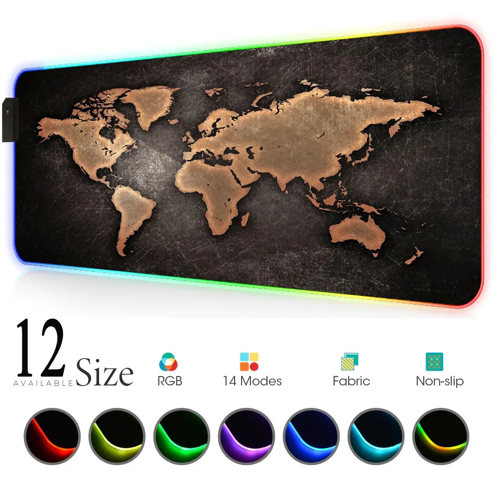 World Map Mouse Pad Gaming Mou – Laptop Accessories World Bewertung und Preis