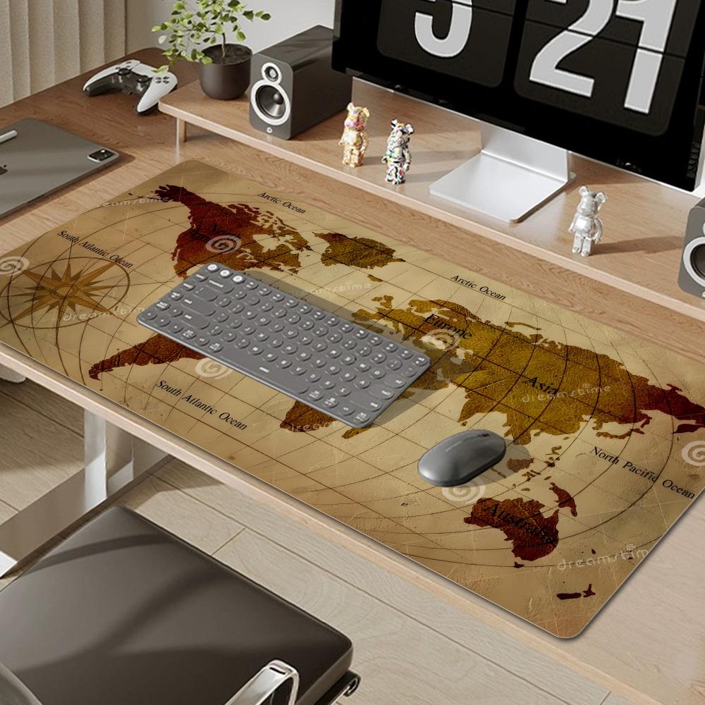 Mauspad, Weltkarte, Mauspad, L – Laptop Accessories World Bewertung und Preis