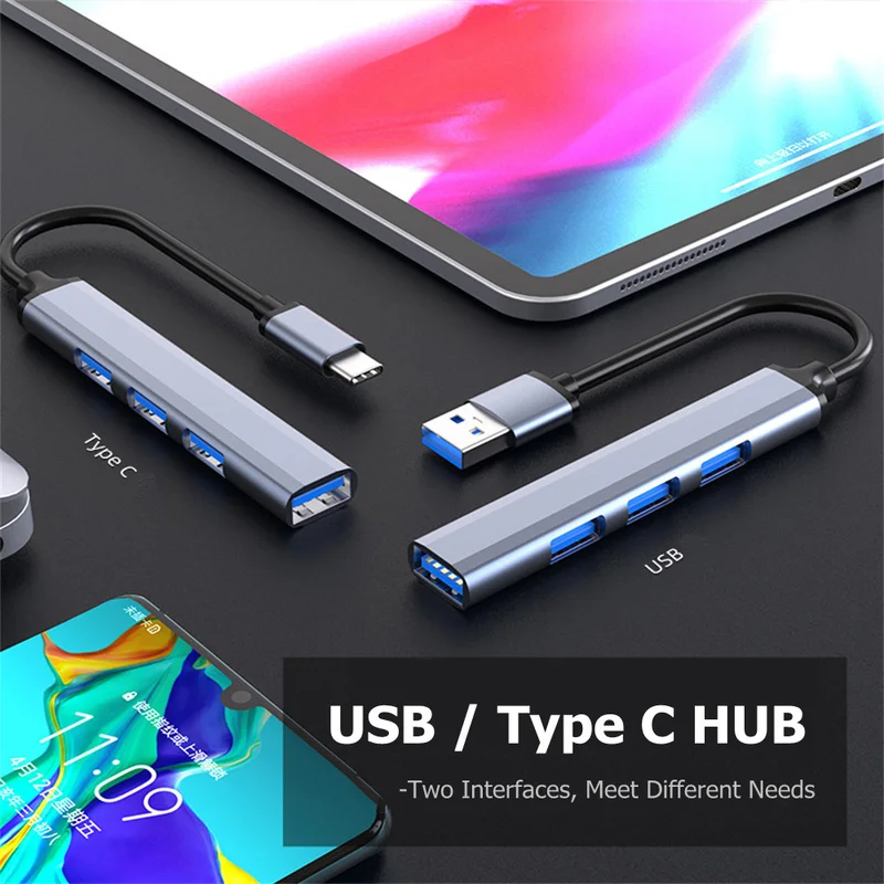 4-Port USB-C Hub 3.0/3.1-Multi – Laptop Accessories Macbook Bewertung und Preis