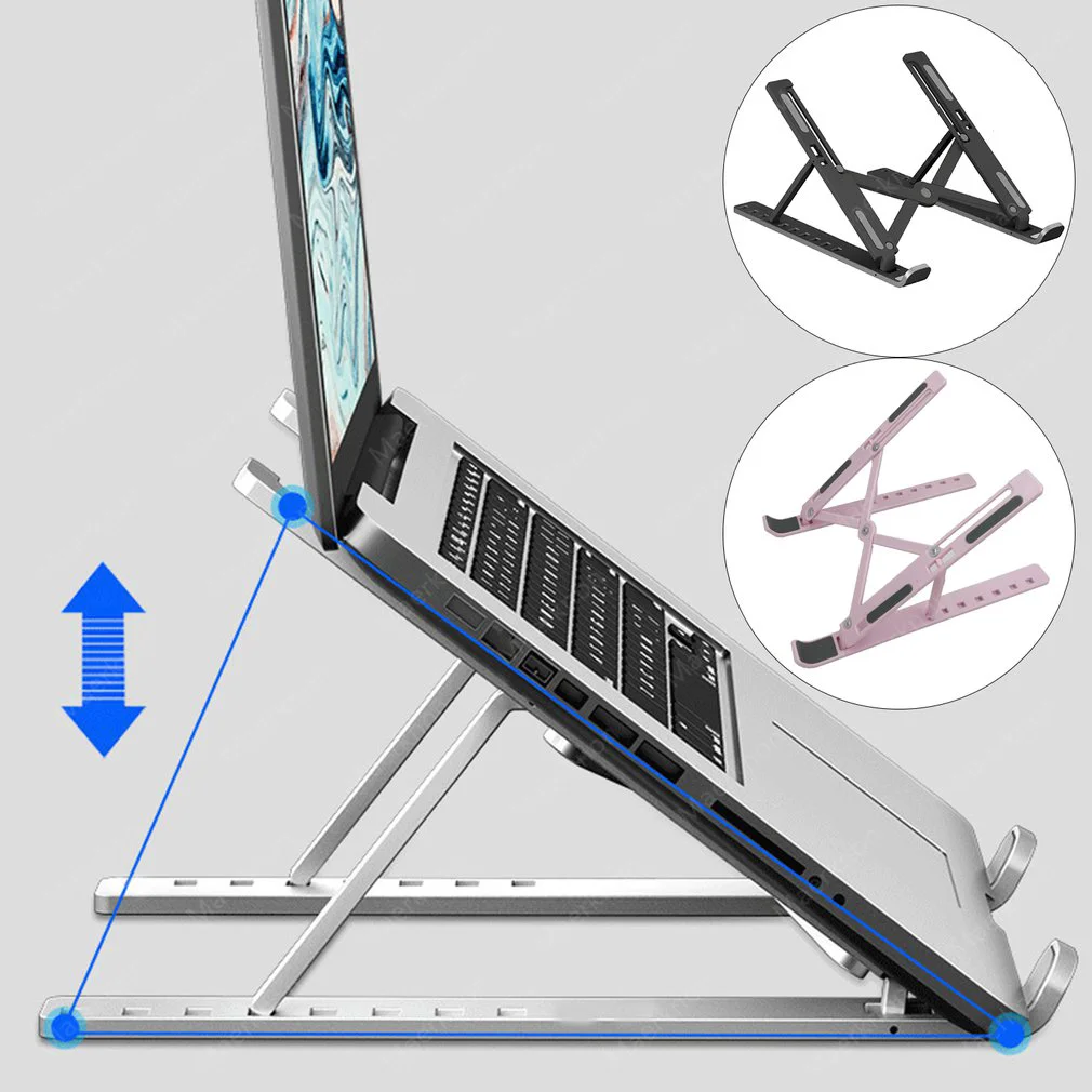 Verstellbarer Laptop-Halter, C – Laptop Accessories And Gadgets Bewertung und Preis