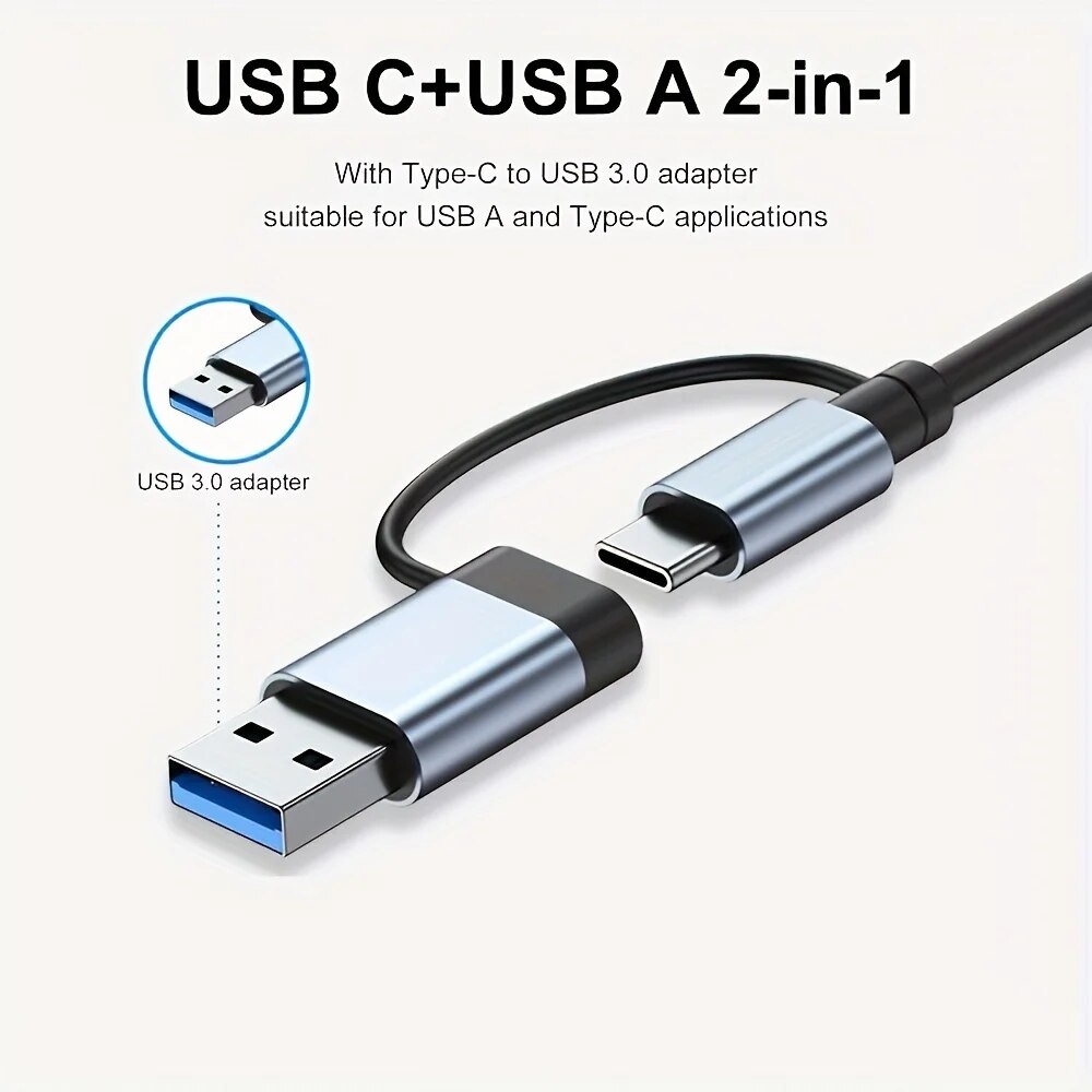 2-in-1 USB3.0-Hub mit 7 Anschl – Laptop Accessories Macbook Bewertung und Preis