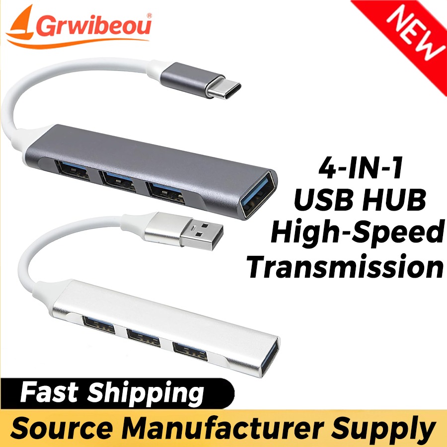 4-in-1 USB-Hub USB-C-Hub 4 Ans – Mac Laptop Accessories Bewertung und Preis