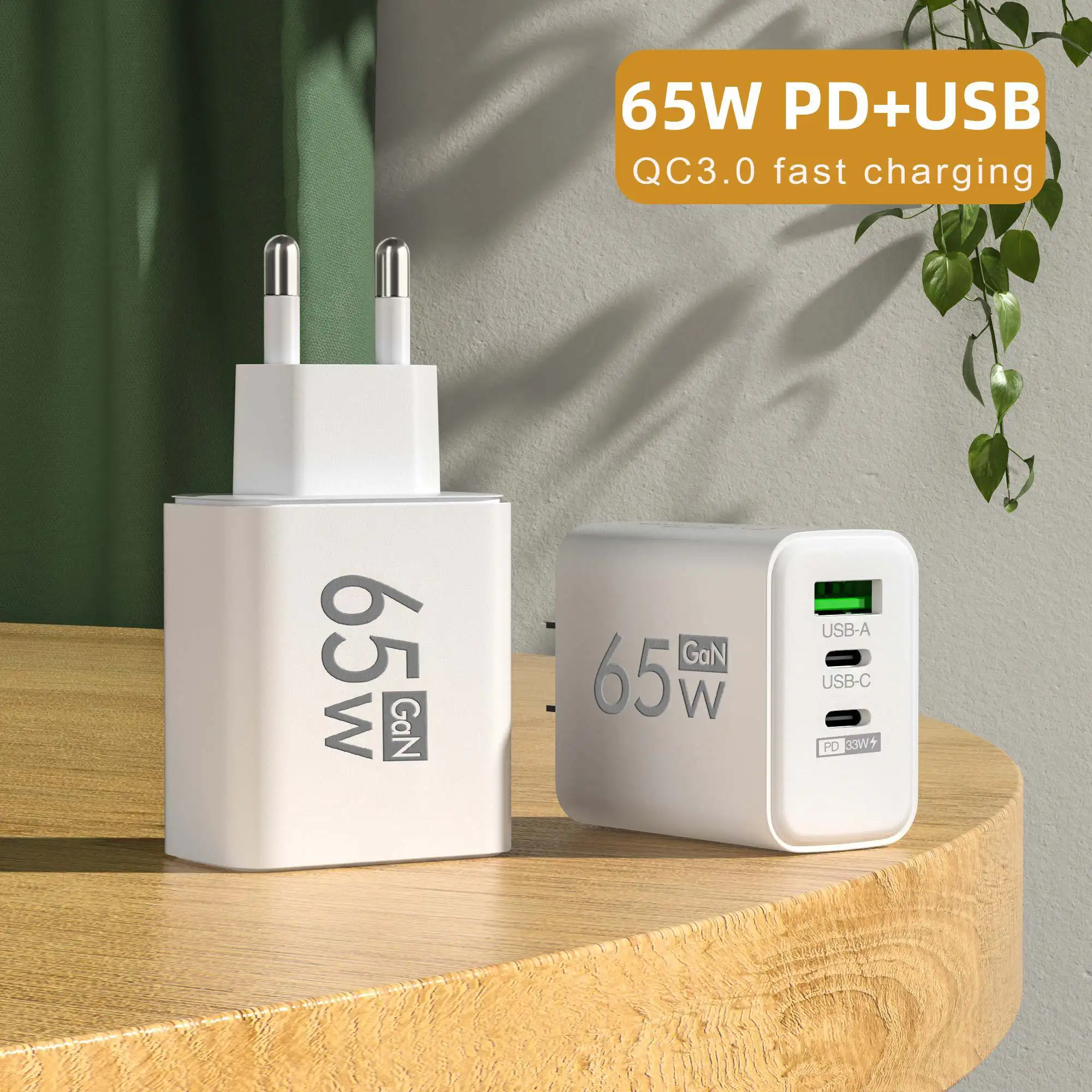 Faltbares 65-W-GaN-USB-C-Wandl – Laptop Accessories Macbook Bewertung und Preis