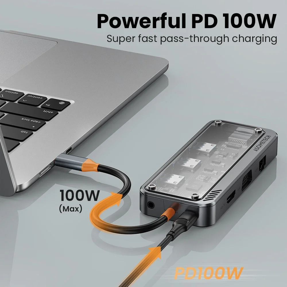 10 In 1 Hub USB 3,0 Typ C Zu H – Mac Laptop Accessories Bewertung und Preis