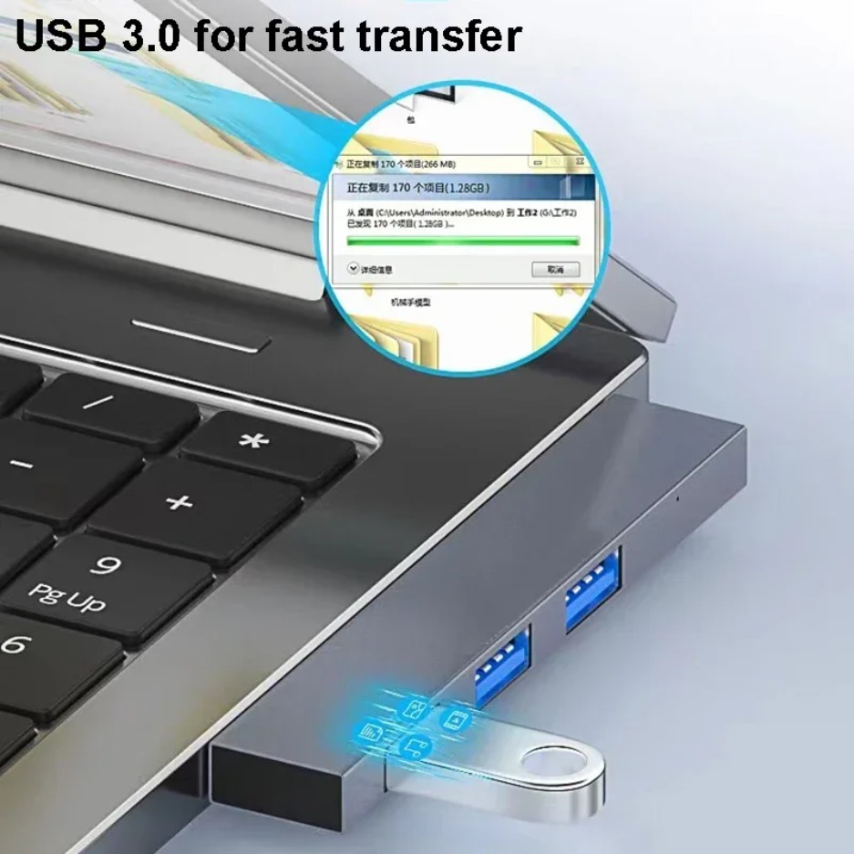 USB-C-Hub 3.0 Typ C 3.1 4-Port – Mac Laptop Accessories Bewertung und Preis
